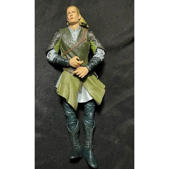 Lord of the Rings Legolas Rohan Armor Action Figure Toy Biz - Picture 3 of 7